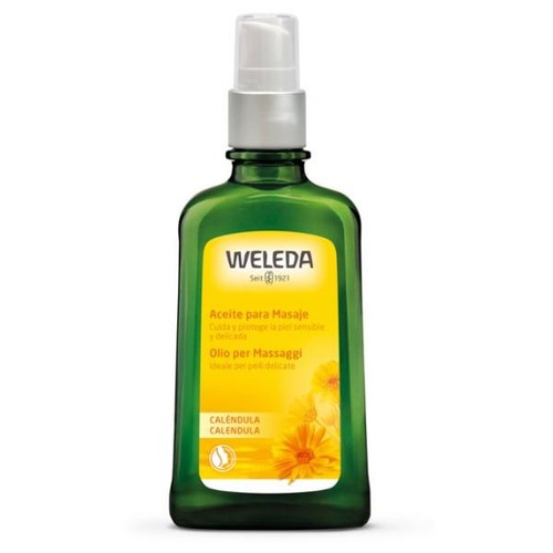 Weleda calendula massage oil - calendula,